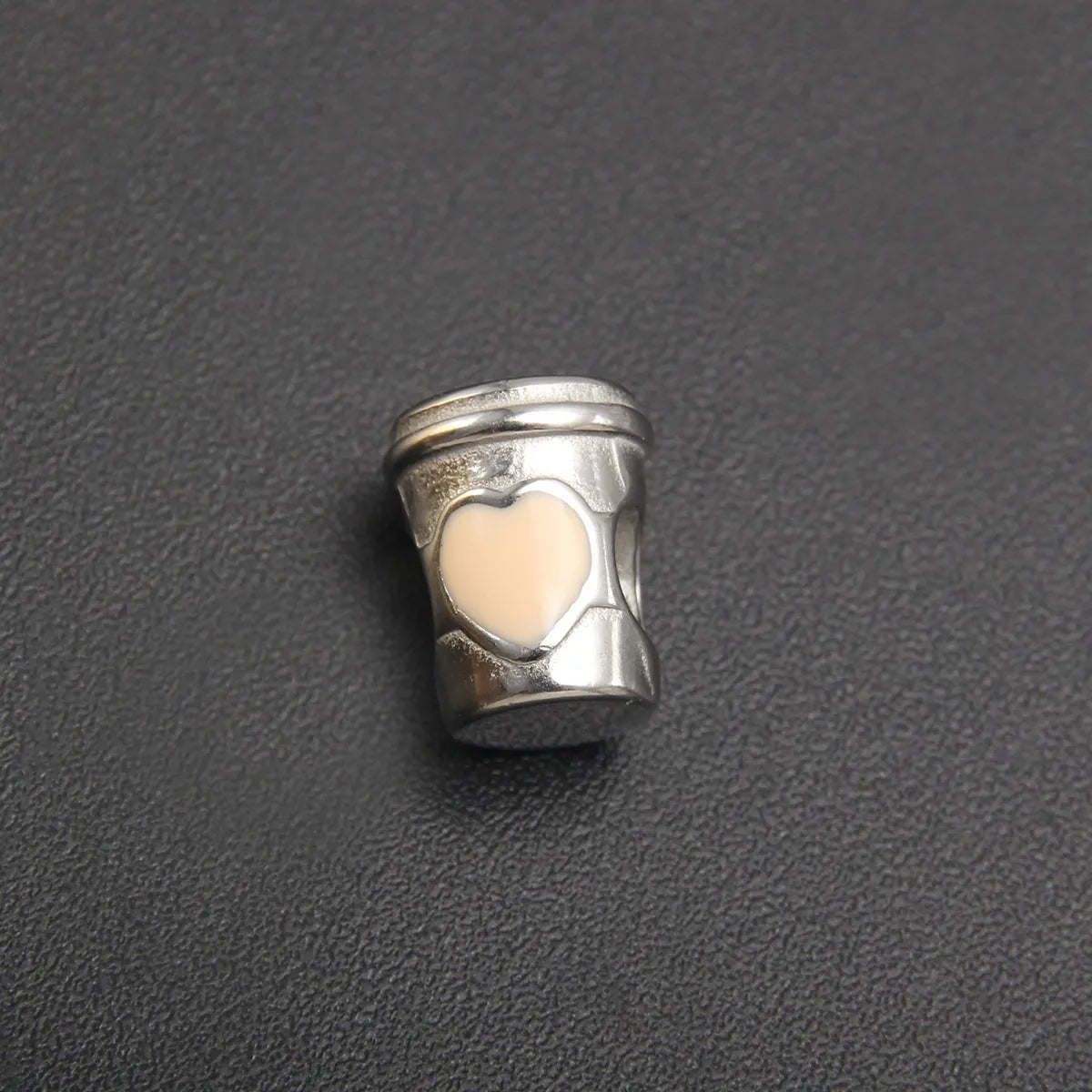 Charm από ατσάλι cupcake (C3017)