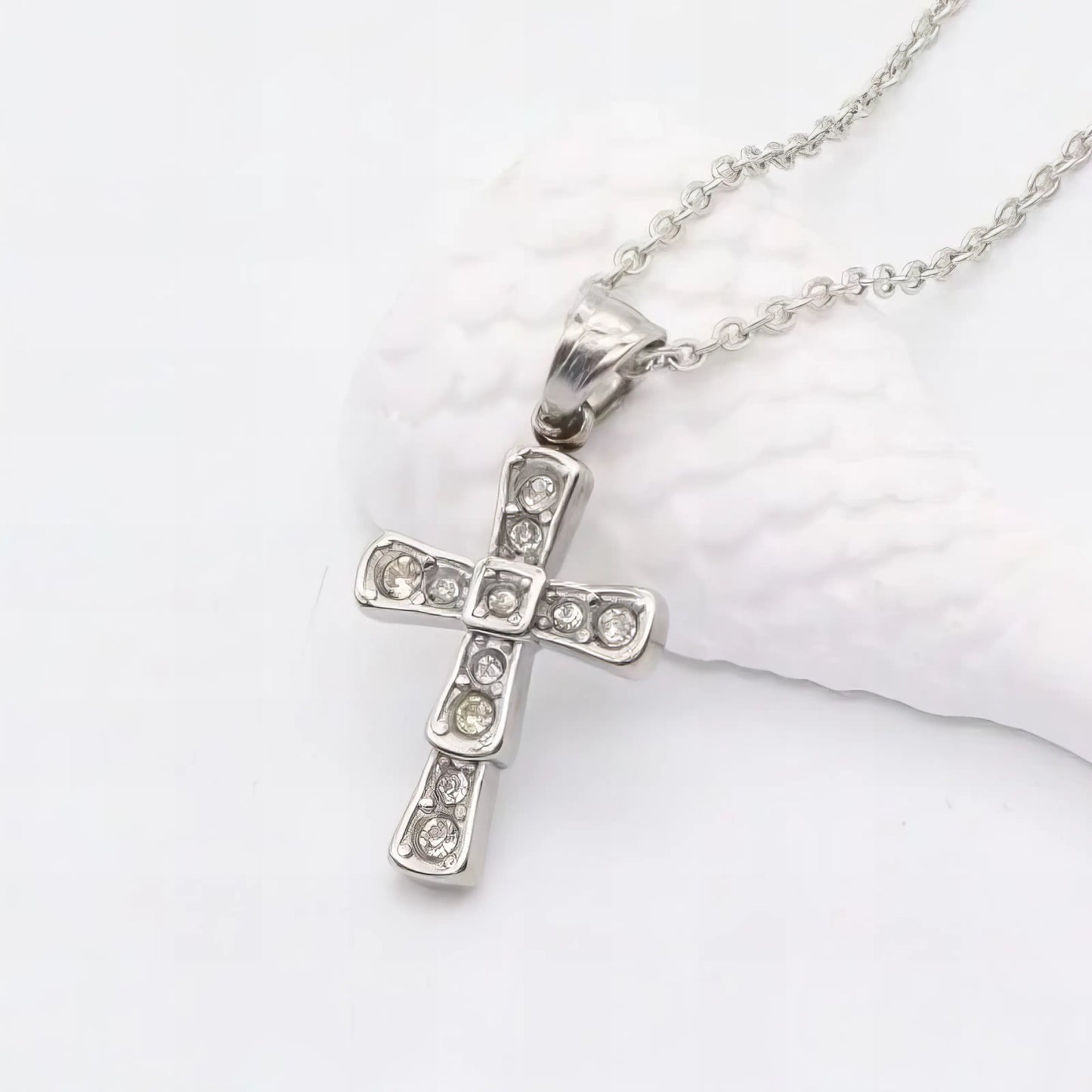 Ατσάλινος Σταυρός 2.3cm (N3247)