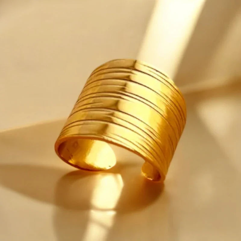 Ατσάλινο ρυθμιζόμενο δαχτυλίδι (R1415)