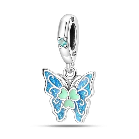 Charm από ασήμι 925 πεταλούδα (C1148)