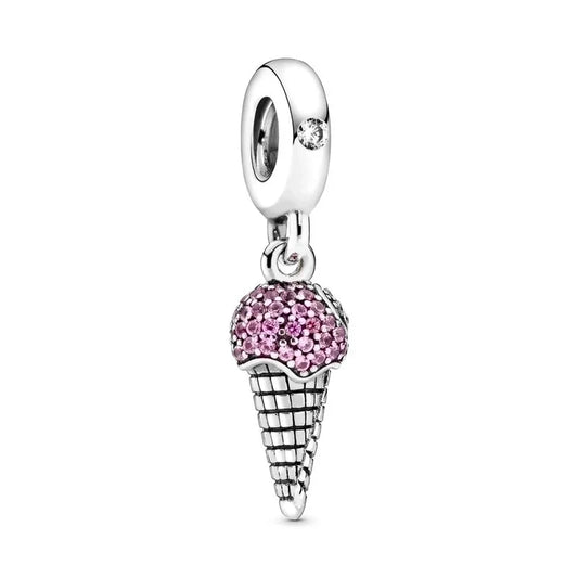 Charm από ασήμι 925 παγωτό (C1197)