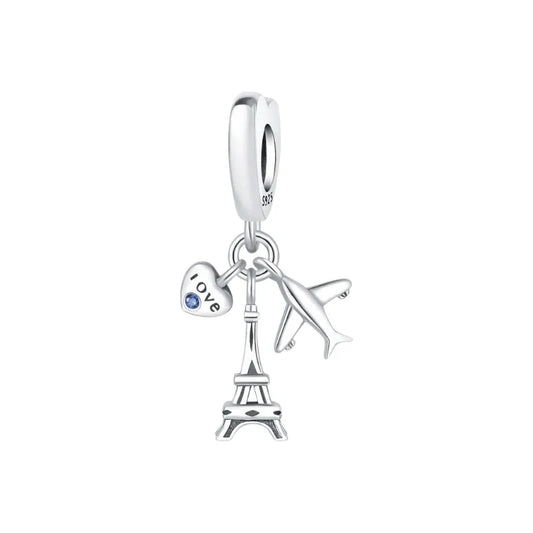 Charm από ασήμι 925 ταξίδι (C1218)