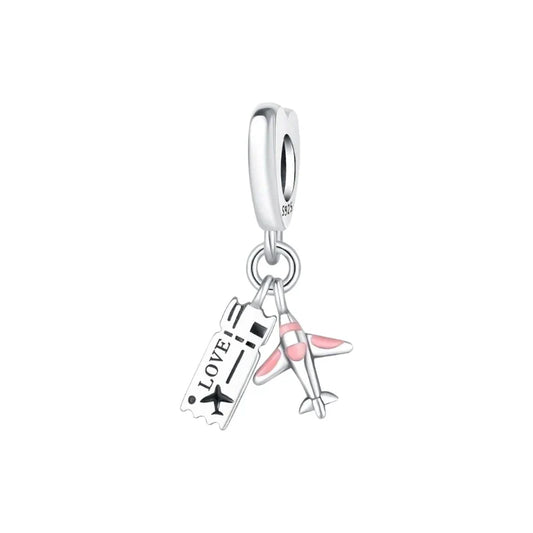 Charm από ασήμι 925 ταξίδι (C1220)