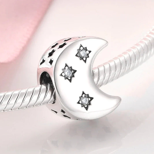 Charm από ασήμι 925 φεγγάρι (C1250)