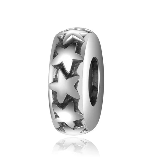 Charm από ασήμι 925 διαχωριστικό αστέρια (C1251)